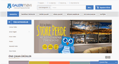 Desktop Screenshot of galerimavi.com